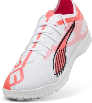 Кросівки футбольні PUMA Ultra 5 Match TT (45 EU, білий/чорний/червоний)