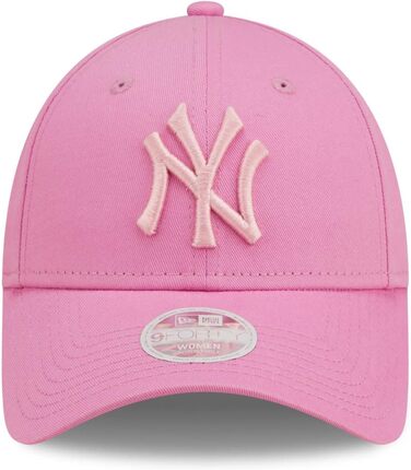Кепка бейсболка New Era 9Forty MLB жіноча/дівчача з регулюванням, Yankees, рожева