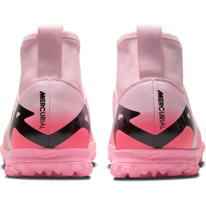 Дитячі футбольні кросівки Nike Zoom Superfly 9 Academy TF для штучного покриття, білі, сині, рожеві (38 EU)