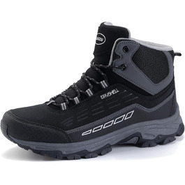 Черевики для хайкінгу/трекінгу чорного кольору, водонепроникні, легкі, 37-46 EU