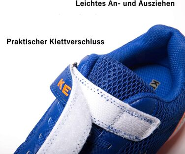 Дитячі футбольні бутси для штучного покриття, тренувальні кросівки для дівчаток та хлопчиків, унісекс, розмір 39 EU, блакитні