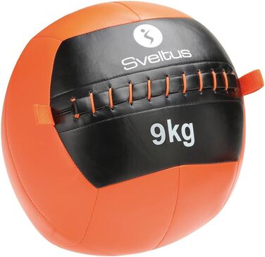 Медичний м'яч Sveltus 9 кг, 35 см, wall ball для фітнесу