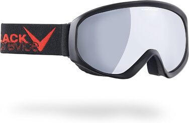 Гірськолижна маска Black Crevice BCR041229 чорна/срібляста, унісекс
