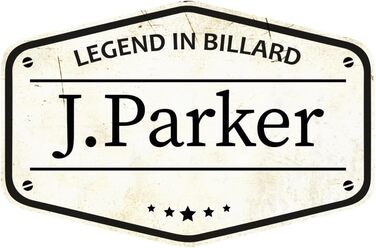 Більярдний кий J.Parker JP-5, професійний, ірландський лляний гриф, нержавіюча сталі вставка, 147 см, 13 мм, високоякісний