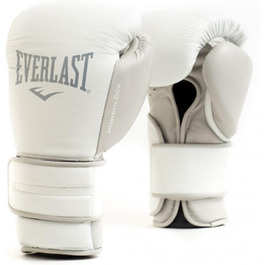 Боксерські рукавички Everlast Powerlock 2, 16oz, унісекс, для тренувань, білі