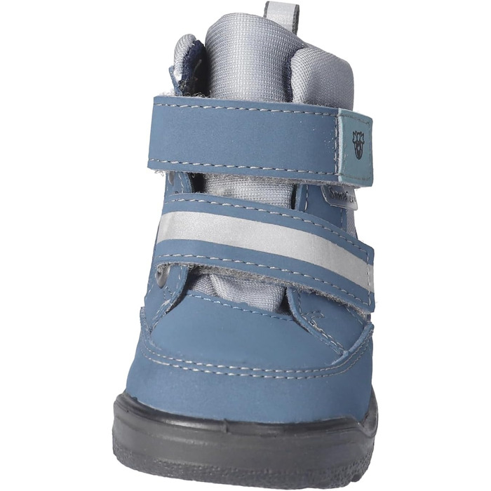 Зимові черевики RICOSTA Flori для дівчаток та хлопчиків, дитячі черевики для перших кроків, ширина: широкі, змінна устілка, Sympatex, можна прати, веганські (24 EU, Pavone Calcit 130)