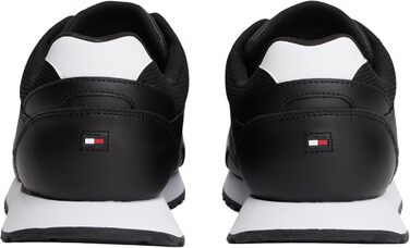 Кросівки Tommy Hilfiger Runner з екошкіри, чорно-білі, 43 EU