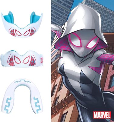 Захисна капа Marvel Spider-Gwen для дорослих і дітей, спортивна, для єдиноборств, регбі, хокею, боксу, MMA, кікбоксингу, дзюдо
