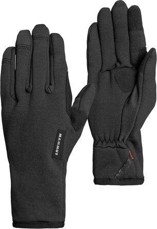 Термальні флісові рукавички Mammut Fleece Pro чорні, розмір 7