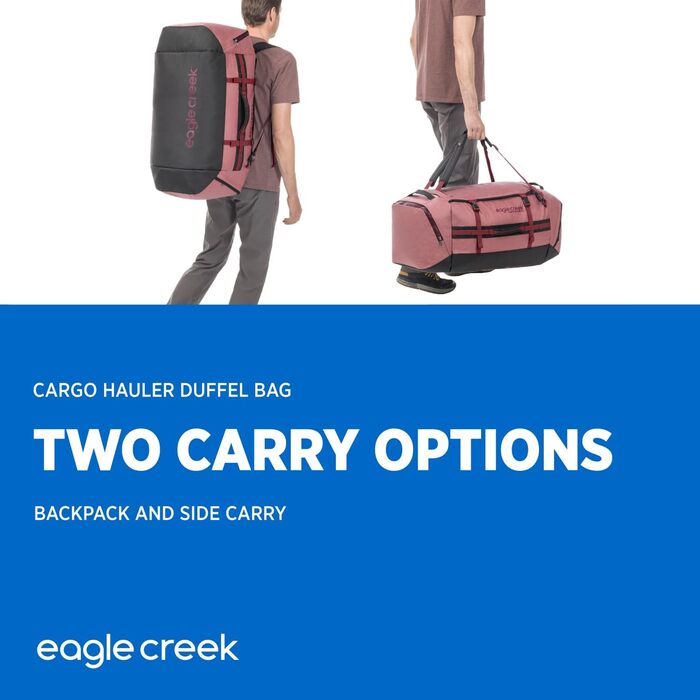 Сумка-баул Eagle Creek Cargo Hauler 90L Glacier Blue з переробленого поліестеру, водо- та зносостійка, 90 літрів