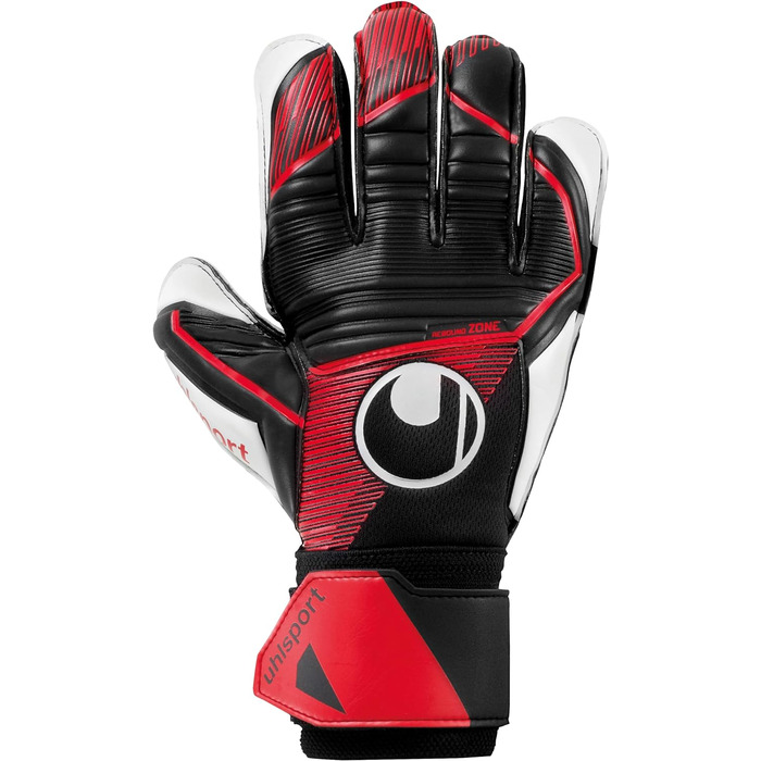 Воротарські рукавички Uhlsport Powerline Soft Pro для юніорів, унісекс, розмір 10, чорні/червоні/білі