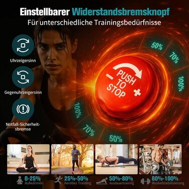 Стаціонарний велотренажер з магнітним опором, підтримкою додатків, тихим індоор-велосипедом для дому, LCD-дисплеєм, тримачем для планшету та зручним сидінням