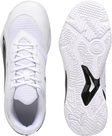 Спортивне взуття PUMA Solarflash III для залу (36 EU, білий/чорний)
