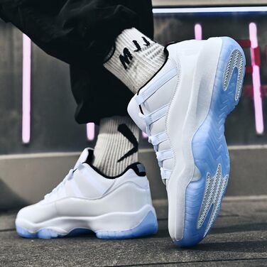 Кросівки баскетбольні для чоловіків та жінок, унісекс, білі та сині, розміри 36-45