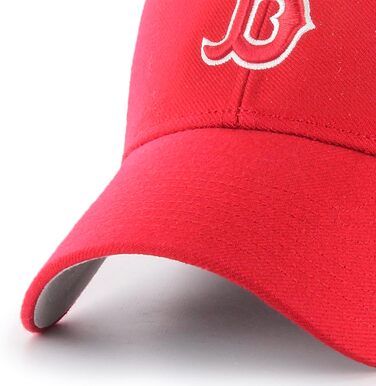 Кепка бейсболка MLB Boston Red Sox MVP, унісекс, регульована, червона