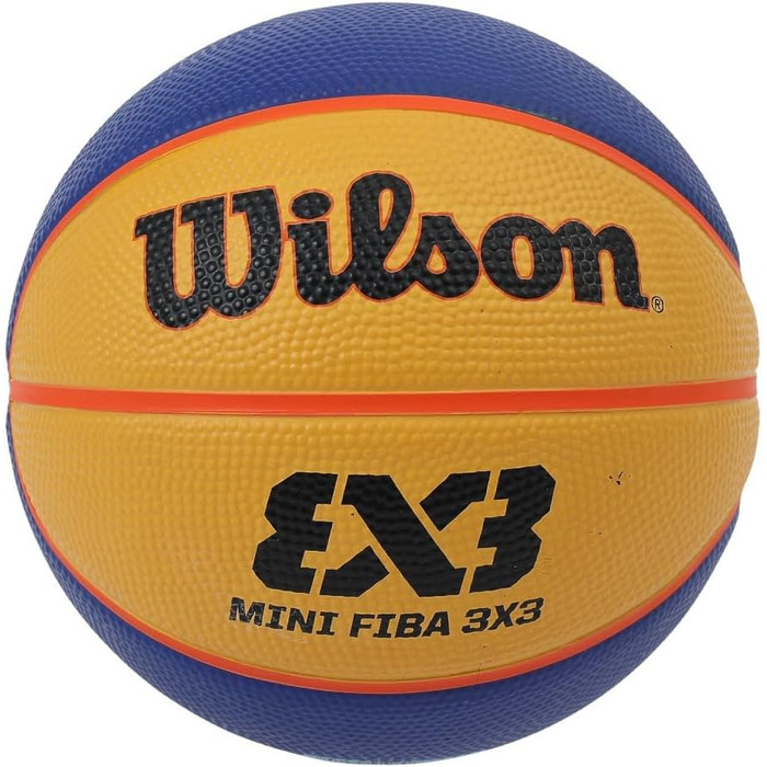 М'яч для баскетболу Wilson FIBA 3x3 Mini, гумовий, унісекс, для дорослих