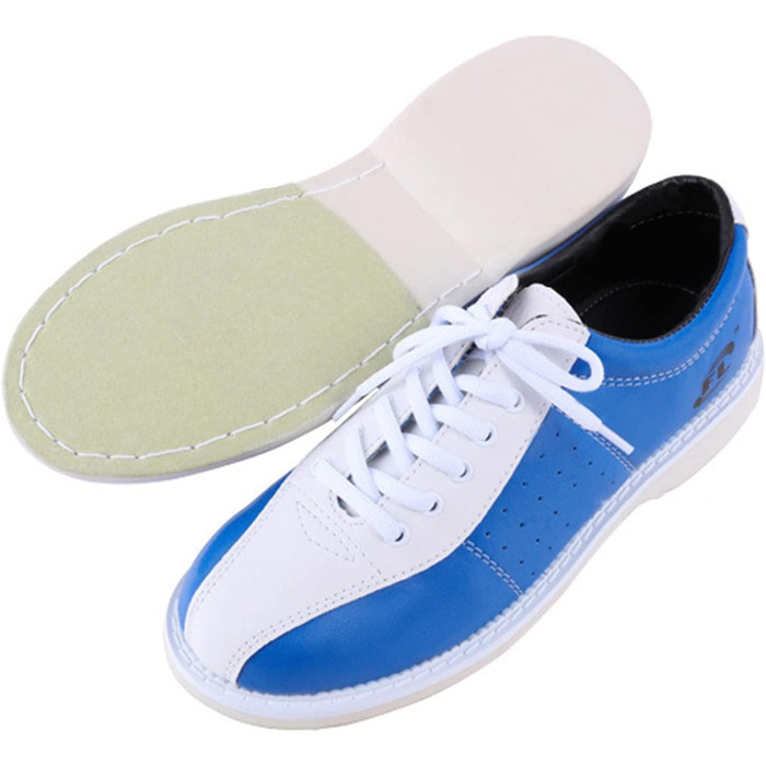 Боулінг-шльопанці унісекс для тренувань, широка посадка, легкі, синього кольору, 46 EU