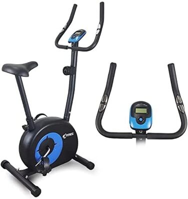 Магнітний велотренажер Heimtrainer FLT401FF з LCD-дисплеєм і датчиком пульсу, 8 рівнів навантаження