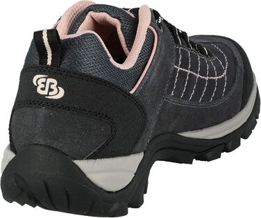 Жіночі трекінгові півчеревики Brütting Mount Crillon Low, сірий/рожевий, 38 EU