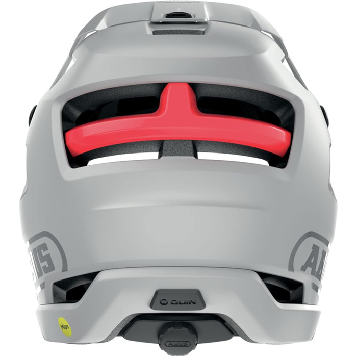 Велосипедний шолом ABUS AirDrop MIPS Fullface для MTB, Downhill, Enduro, оптимізована вентиляція, канал Ambient Sound, для дорослих, розмір L (58-62 см), білий