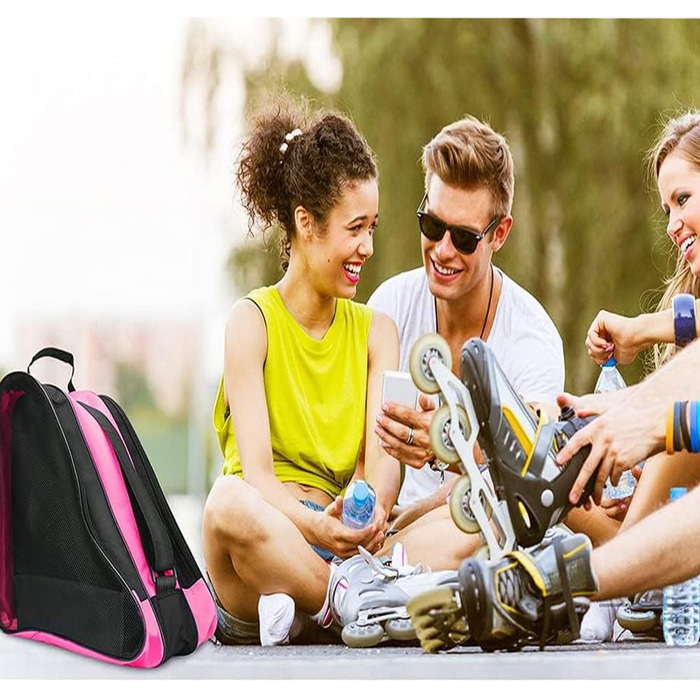 Роликова сумка, рожева, Oxford-тканина, для дорослих та дітей