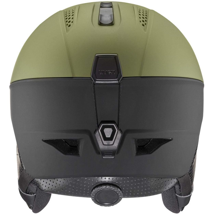 Лижний шолом Uvex Ultra Pro для дорослих, унісекс, зелено-чорний, розмір 55-59 см