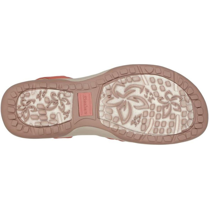 Сандли Skechers Reggae Slim Sunnysides для жінок (35 EU, Оранжевий)