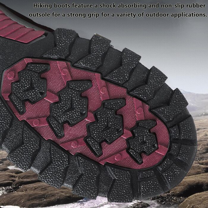 Чоловічі та жіночі трекінгові черевики для хайкінгу. Легкі, дихаючі, спортивні, з неслизькою підошвою, зручні. Розмір 41 EU, рожевий колір.