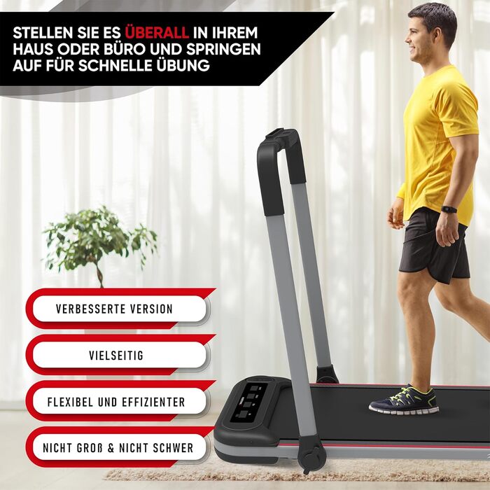 Біговий доріжка Walking Pad F2600 - ультратонкий, до 6 км/год, вантажопідйомність 100 кг, 0.75 PS