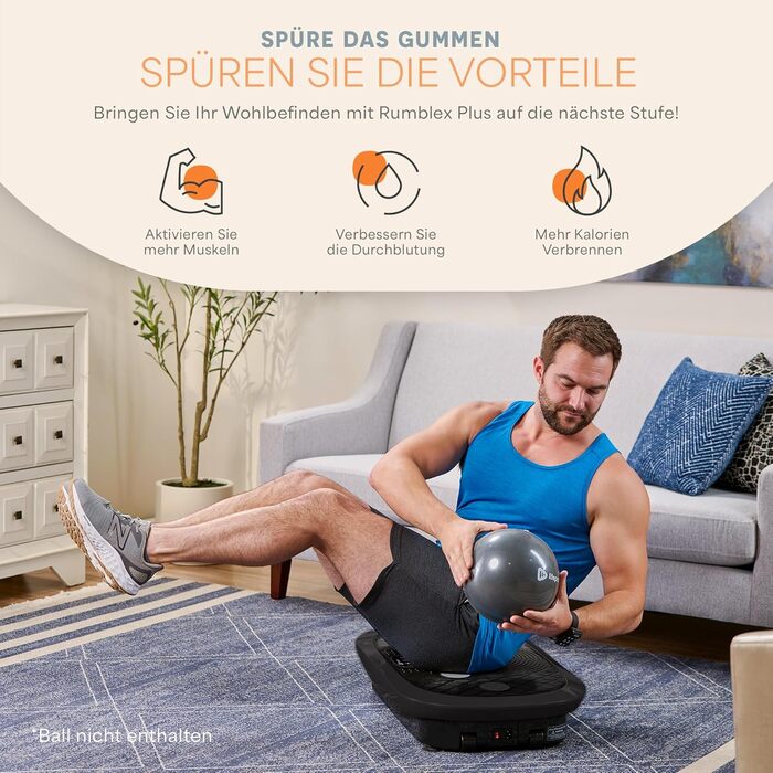 Вібраційна платформа Lifepro Vibrationsplatte – 4D віброплатформа електрична для всього тіла, чорна