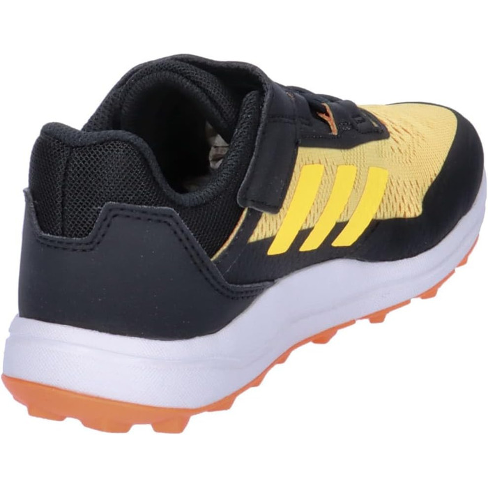 Дитячі кросівки adidas Terrex Agravic Flow для трейлраннінгу, унісекс, на липучці (28 1/2 EU, Semi Spark Spark Amber Tint)