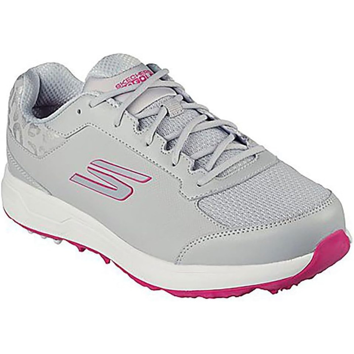 Жіночі гольф-кеди Skechers Prime Relaxed Fit - білий, лавандовий (37.5 EU, сірий, рожевий)