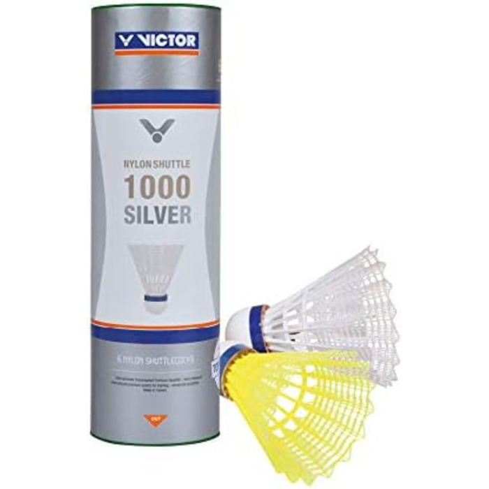 Набір шатлів для бадмінтона VICTOR Nylon 1000 (6 шт. у коробці)