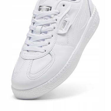 Жіночі спортивні кросівки Puma Palermo Moda Lthr 39773801, шкіряні, білі, розмір 40.5