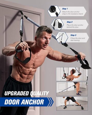 Набір для пілатесу з еластичними стрічками та стержнем для силових тренувань, 180LBS/140LBS/240LBS/360LBS, фітнес-стрічки, сірий