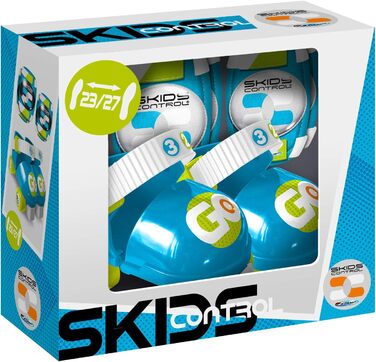 Роликові ковзуни дитячі розмір 23-27 + захист для ліктів та колін (синій, блакитний та зелений)