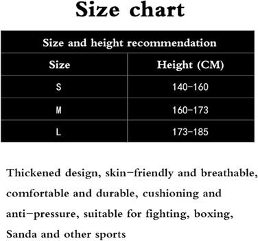 Захисники гомілок для Муай Тай, кікбоксингу та інших єдиноборств, унісекс, з захистом зап'ястя, чорні