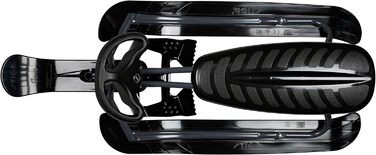 Дитячі санки STIGA Snowracer Curve з кермом, для дітей від 7 років, сірі, гоночні