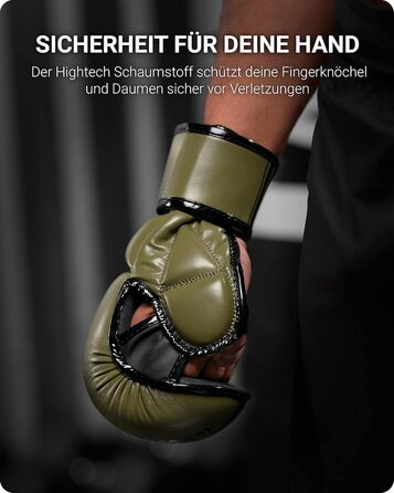 Боксерські рукавички Phantom Apex | Професійні рукавички для спарингу, бою, боксу, фріфайту (Apex - Army, L-XL)