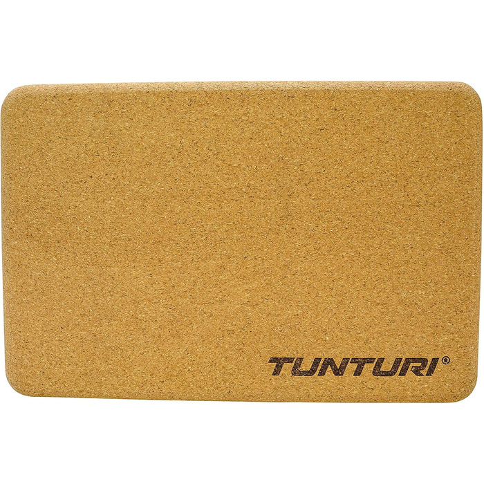 Йога-блок Tunturi Outdoor з піни, 93 г, синій/помаранчевий, для йоги, пілатесу, фітнесу