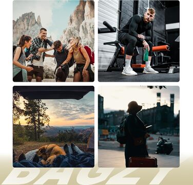 Спортивна сумка для подорожей BAGZY 70л, велика водонепроникна дорожня сумка-чохл для чоловіків та жінок, сумка-вікенд для залу, кемпінгу та відпустки (Сіра)