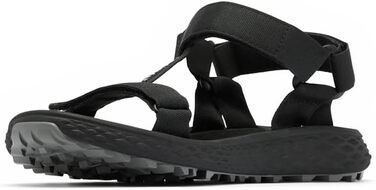 Сандалі чоловічі Columbia Konos Globetrotter 42 EU чорно-білі - зручне взуття для активного відпочинку