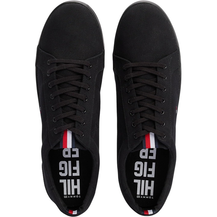Чоловічі кеди Tommy Hilfiger Vulcanized Sneaker, чорні (розмір 46 EU)