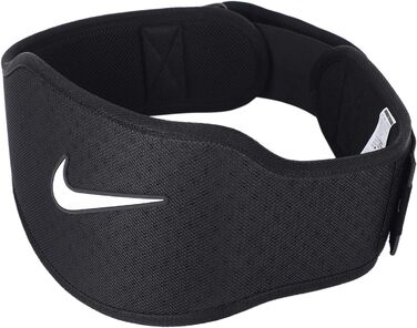 Тренувальний пояс Nike Strength 3,0 м, чорний/білий, для фітнесу
