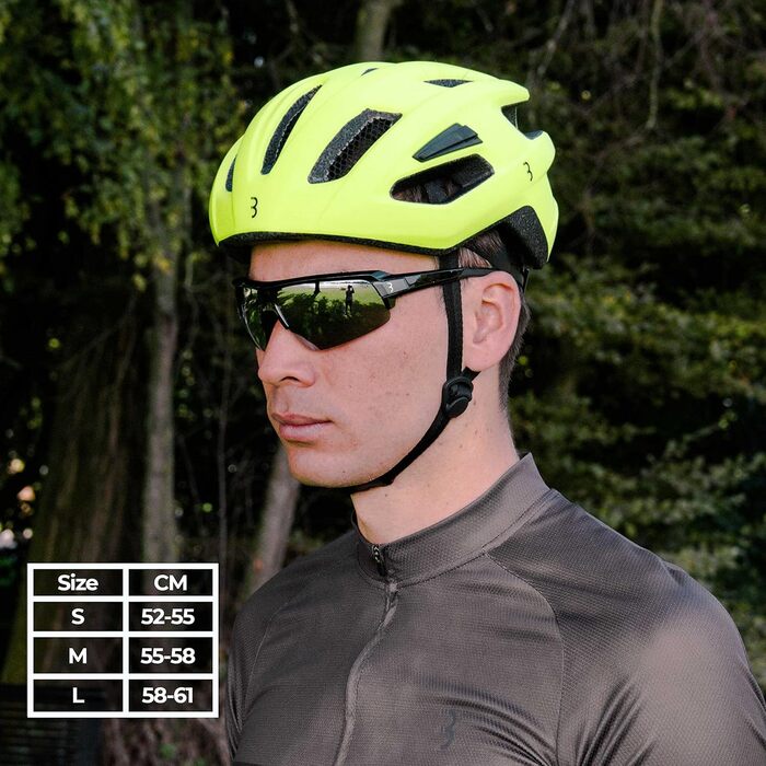 Велошолом BBB Kite 2.0 для шосе і MTB, знімний візор, кріплення для LED, BHE-29B, розмір L (58-61 см), глянцевий синій