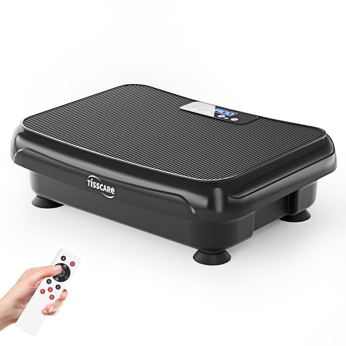 Віброплатформа TISSCARE до 180 кг - професійний фітнес-тренажер для дому. Віброплатформа для лімфодренажу, спалювання жиру та тренувань всього тіла.