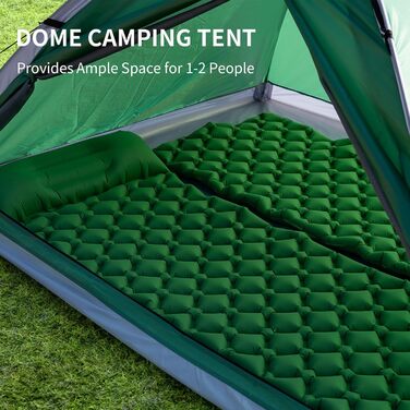 Купол-намет для кемпінгу на 1-2 особи EPCPSHADES, легкий, портативний, водонепроникний, армійного кольору