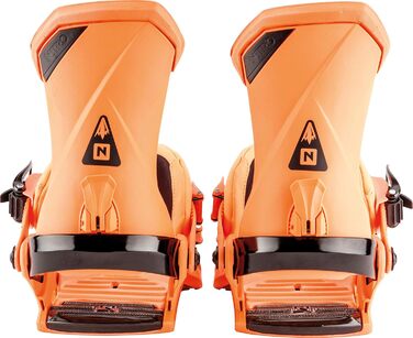 Кріплення для сноуборду Nitro Team Bdg'19: високоякісні, універсальні для фрірайду, фристайлу та карвінгу, оранжевого кольору