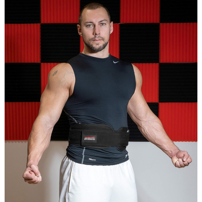 Пояс для важкої атлетики Raigeki Fitness M Червоний камуфляж, для бодібілдингу, кросфіту, чоловіків і жінок, з тренувальними планами