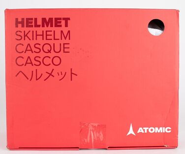Гірськолижний шолом ATOMIC Savor Visor Stereo з візором, чорний, розмір 59-63, максимальна амортизація, вентиляція Aircon, дзеркальне покриття